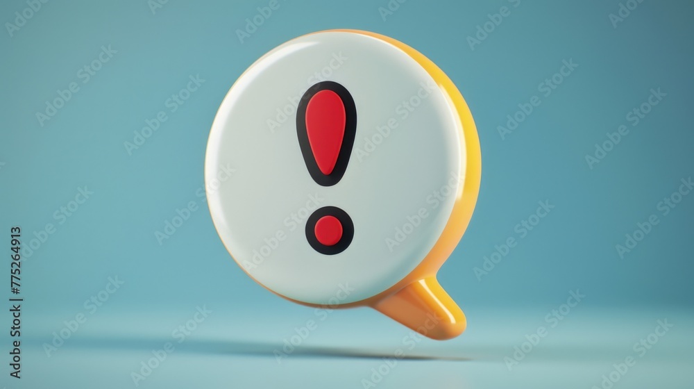 Poster Close up of a toy clock with a question mark, perfect for illustrating concepts of time management