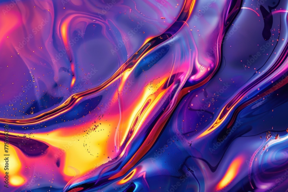 Poster Close up of liquid substance on surface, versatile image for various projects.