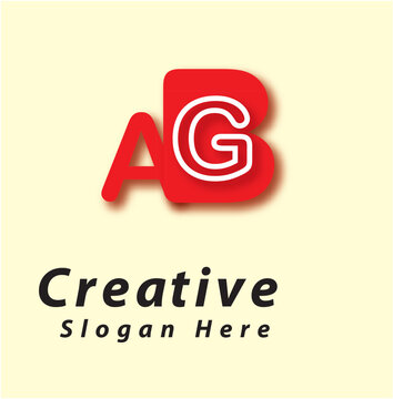 abg Three Letter Logo Creative