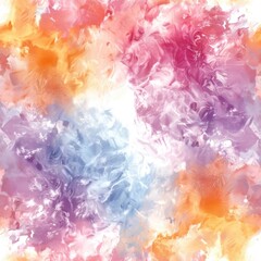 Fototapeta premium A vibrant painting featuring a variety of colors. Perfect for adding a pop of color to any design project