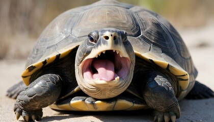 a-turtle-with-its-mouth-open-bellowing-a-mating-c-upscaled_4