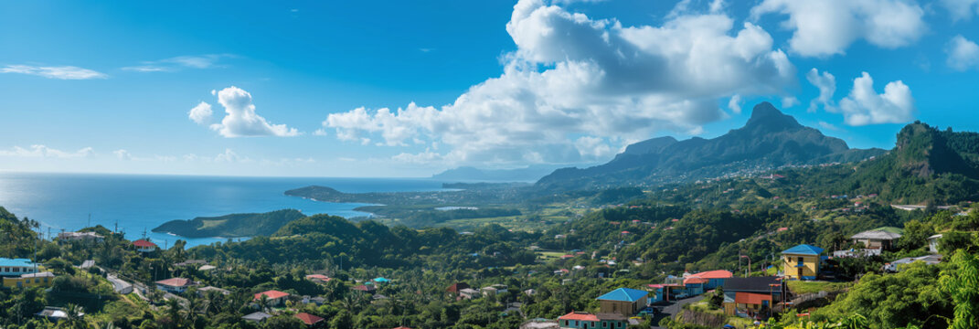 Great City in the World Evoking Brades in Montserrat