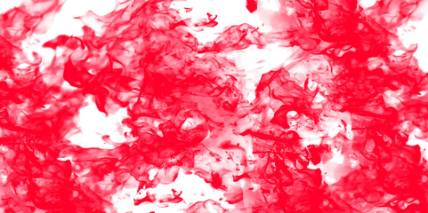 Abstract Red fire in white background. Grunge texture white and red color background. Festive New Year grunge background with Flowering design.	
