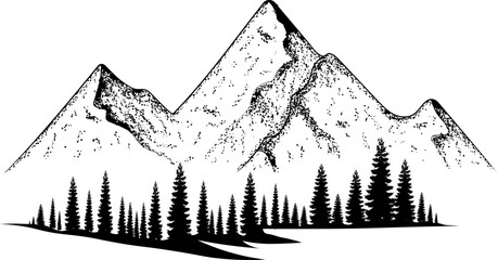 Mountain Illustration
