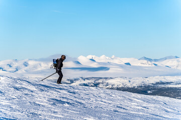 Gålå Skiing - obrazy, fototapety, plakaty