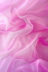 Obraz premium Close up view of a pink fabric, suitable for backgrounds