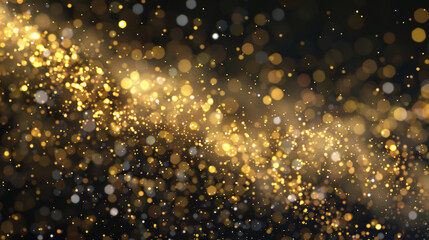 gold background, sparkles, light
