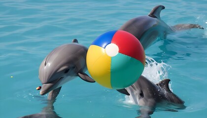 a-dolphin-playing-catch-with-a-beach-ball-upscaled_4