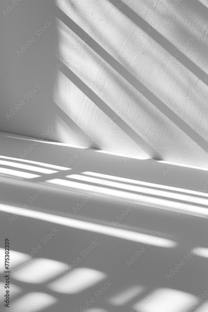 Poster black and white photo of sunlight shining through a window. suitable for various design projects