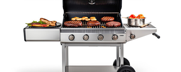 Barbecue grill on white background or isolated.