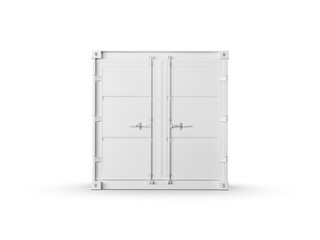 Container on white background