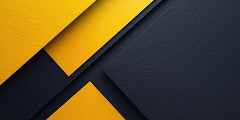 Detailed close up of a yellow and black background. Suitable for various design projects - obrazy, fototapety, plakaty