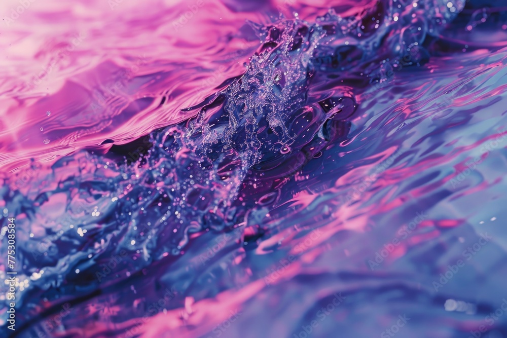 Poster detailed close up of a wave in a body of water, suitable for various projects