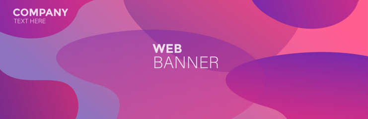 Abstract background with circles, pink background