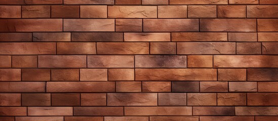The brick wall has a noticeable brown stain spreading across its surface