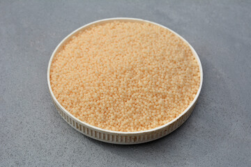 Mineral fertilizers Ammonium nitrate close-up