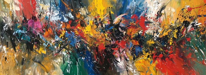 Bold abstract expressionism vibrant palette backgrounds