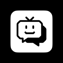 Fototapeta premium Editable chat bot, smart assistant vector icon. AI technology, artificial intelligence, computer. Part of a big icon set family. Perfect for web and app interfaces, presentations, infographics, etc
