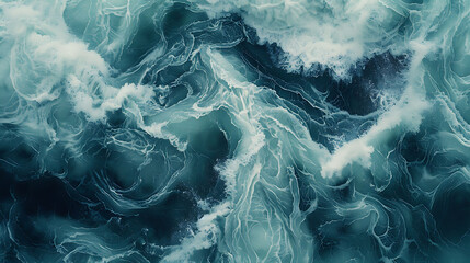 delicate patterns formed by swirling eddies in a meandering river
