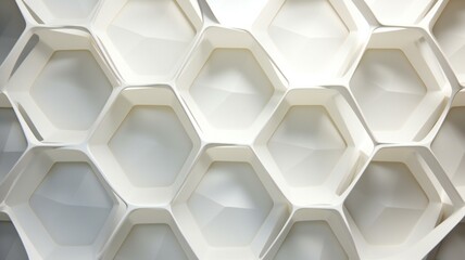 pattern of hexagons