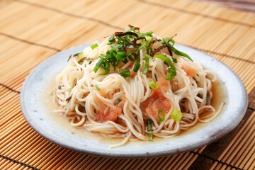 明太子そうめん