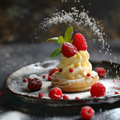 pastry chef, professional food styling photography