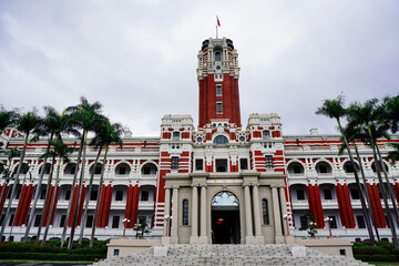 Taipei, Taiwan, Republic of China, 01 24 2024: Republic of China President office	