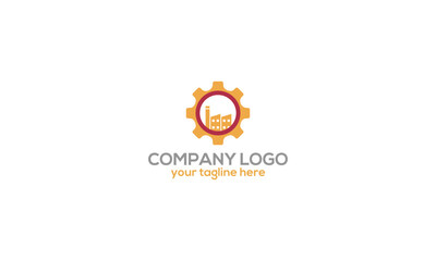 Building logo, construction working industry concept.