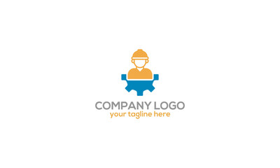 Creative Home Construction Concept Logo