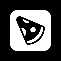Editable pizza slice vector icon. Part of a big icon set family. Perfect for web and app interfaces, presentations, infographics, etc