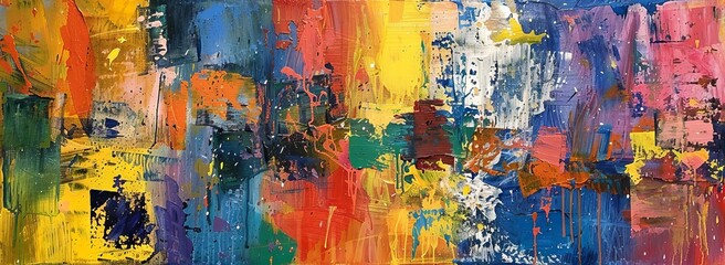 Abstract expressionism a symphony of colors