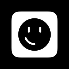 Editable slight smile face vector icon. Part of a big icon set family. Perfect for web and app interfaces, presentations, infographics, etc