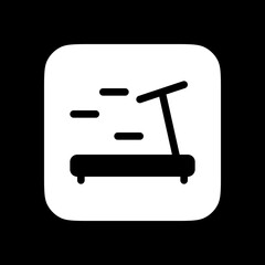 Editable treadmill vector icon. Part of a big icon set family. Perfect for web and app interfaces, presentations, infographics, etc