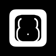 Editable overweight body vector icon. Part of a big icon set family. Perfect for web and app interfaces, presentations, infographics, etc