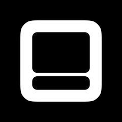 Editable vector image thumbnail and description icon. Part of a big icon set family. Perfect for web and app interfaces, presentations, infographics, etc