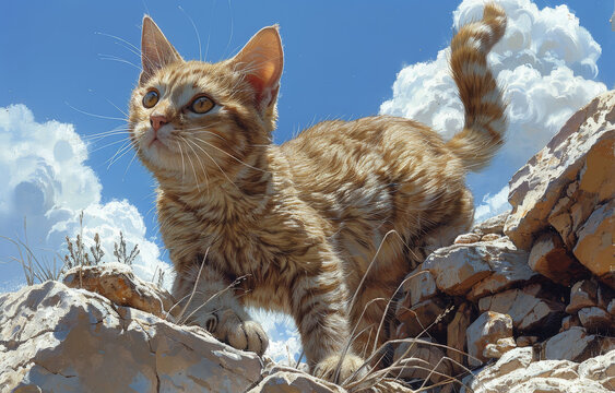 Pixie-bob Cat's Rocky Mountain Adventure