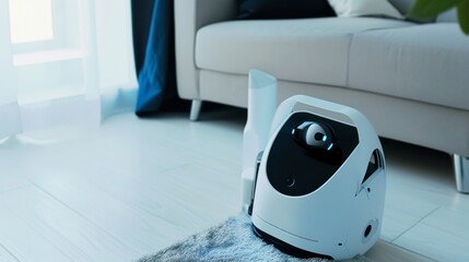 "Robot Home Assistant: Your Faithful Ally --no text, titles --ar 16:9 --quality 0.5 --stylize 0 Job ID: 5d7accfd-be80-4a1f-b1db-853d99f3c6ab