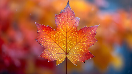 Closeup of a maple leafs jagged edge showcasing its intricate s and smooth fluttering surface.