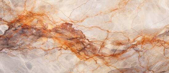 Marble piece featuring a detailed pattern in shades of brown and white, showcasing a luxurious and elegant design
