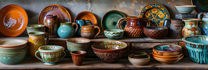 Spectacular Showcase of Traditional Irish Pottery: A Beauty of Craftsmanship and Heritage