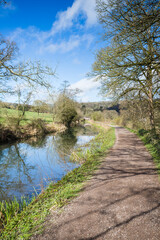Cromford Canal in spring - 775396980