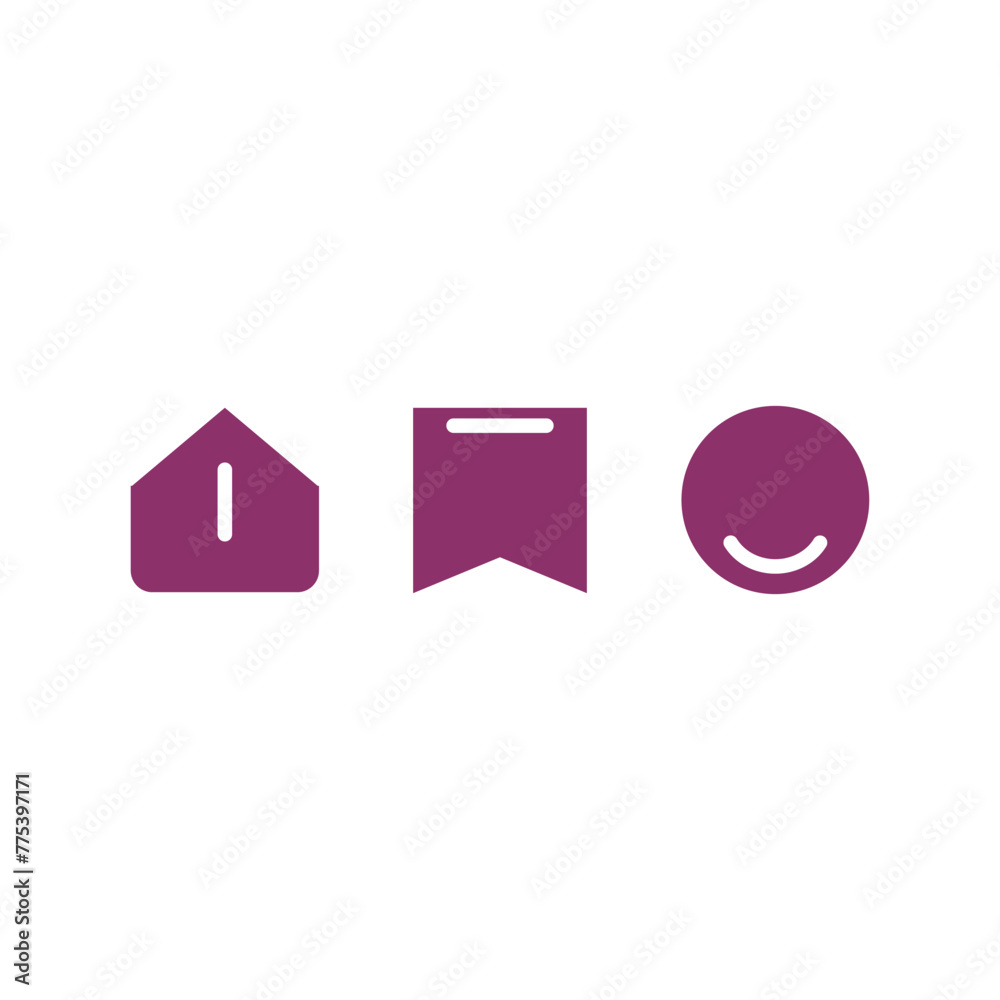 Poster set of web icons. flat design style eps 10. ui icon symbols for applications. resource graphic eleme