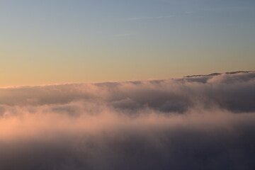 Fototapeta premium sunrise in the mountains