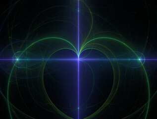 Imaginatory fractal abstract background Image