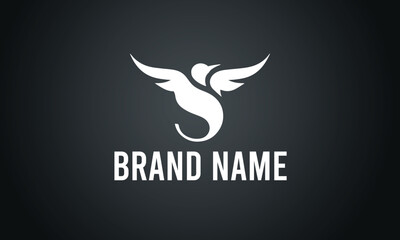 Fototapeta premium Company logo design ideas vector Flat design logo design