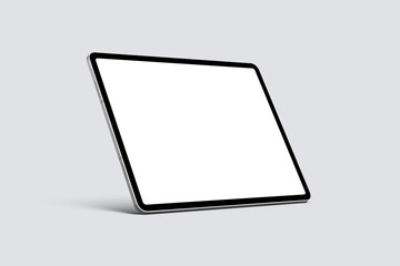 Tablet blank screen mockup