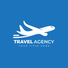 Airplane Logo Template Design Vector
