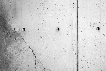 texture of dark dirty chipped concrete, generative AI