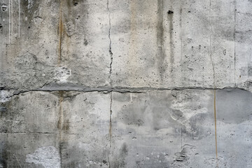 Obraz premium texture of dark dirty chipped concrete, generative AI