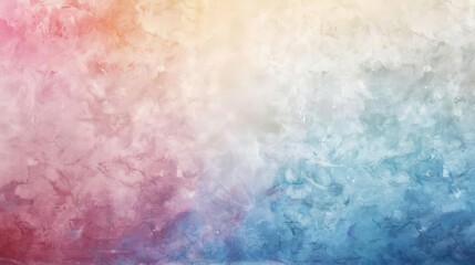 Fototapeta na wymiar Abstract watercolor background featuring a harmonious blend of pastel colors, creating a soothing and calming atmosphere